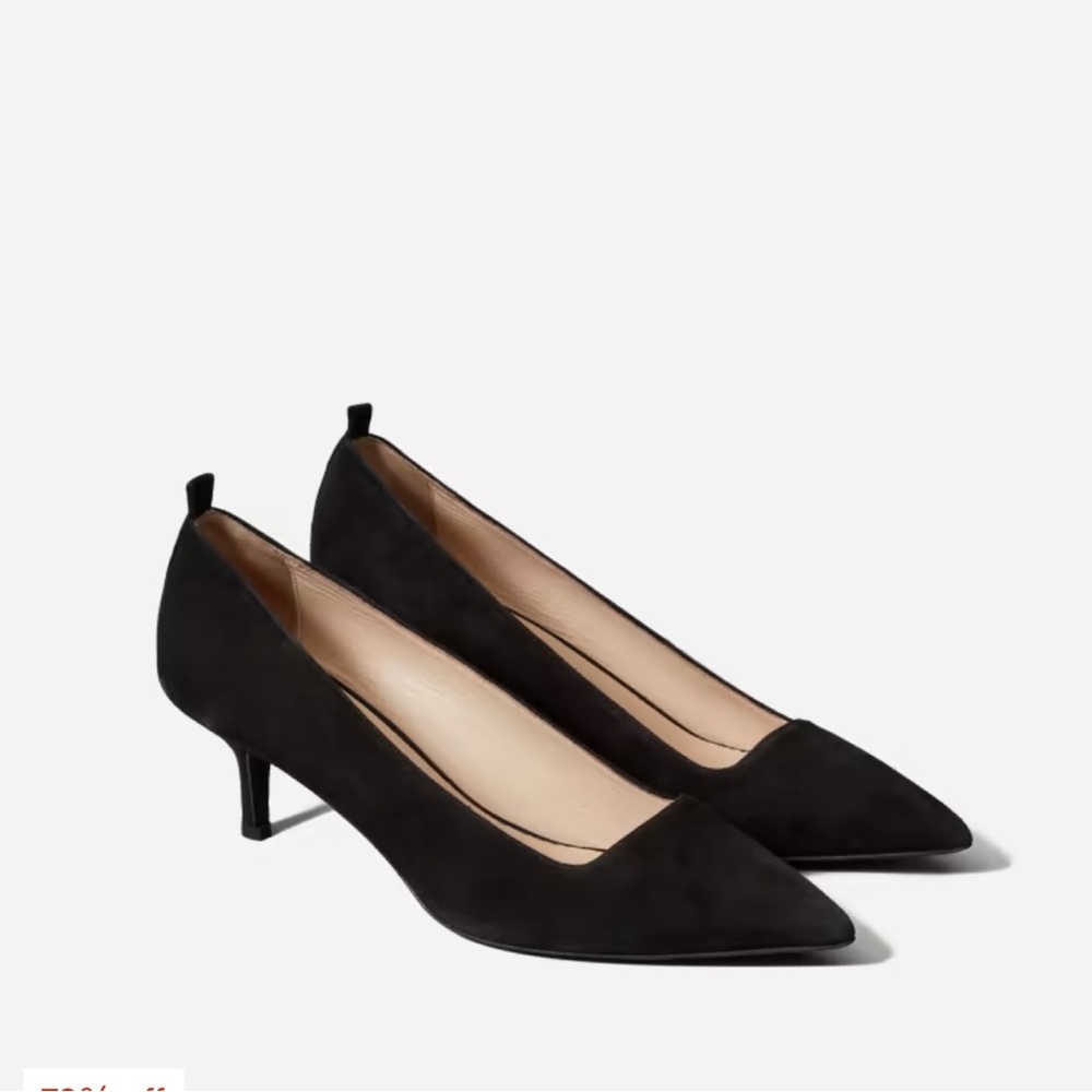 Everlane The Editor Heel black
